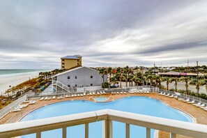 Indoor pool, a heated pool