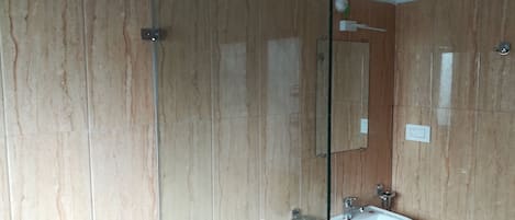 Dusche, Regendusche, Handtücher