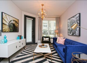 Living room - CHIC COLLECTION by NOHOTEL on Juniper (Atlanta)