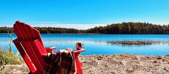 NOUVEAU pour juin 2020! Cabine de lac en bois artisanal