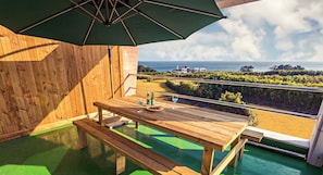 Familiekamer, 1 slaapkamer, bubbelbad (302) | Balkon