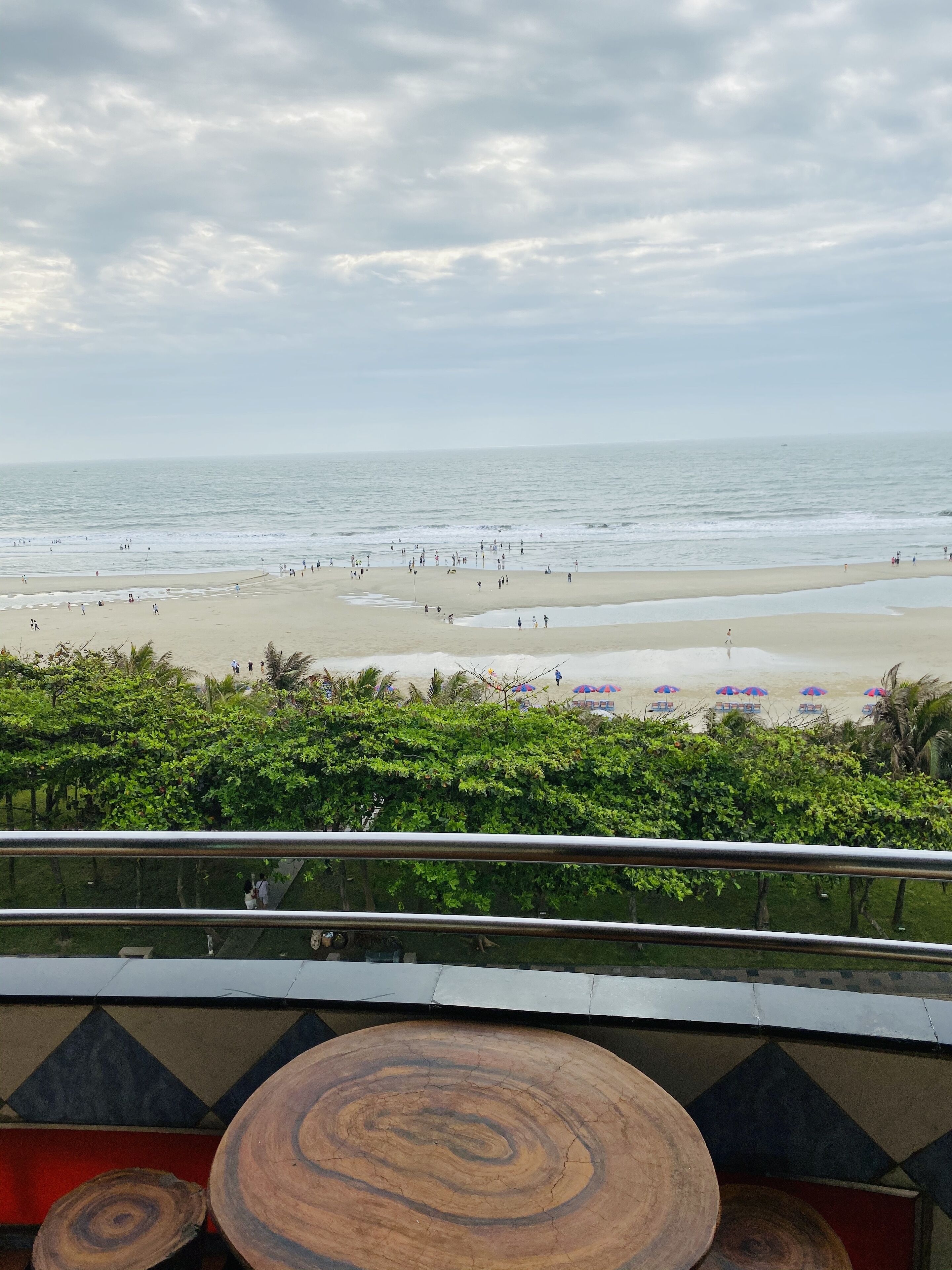 Vista a la playa o al mar