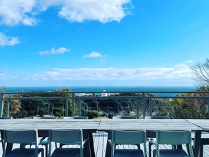 Maison, non-fumeurs, terrasse (300sqm,2-3 floor w/ fireplace&terrace) | Vue sur la plage/l’océan