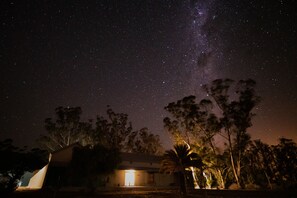 Front of property - evening/night