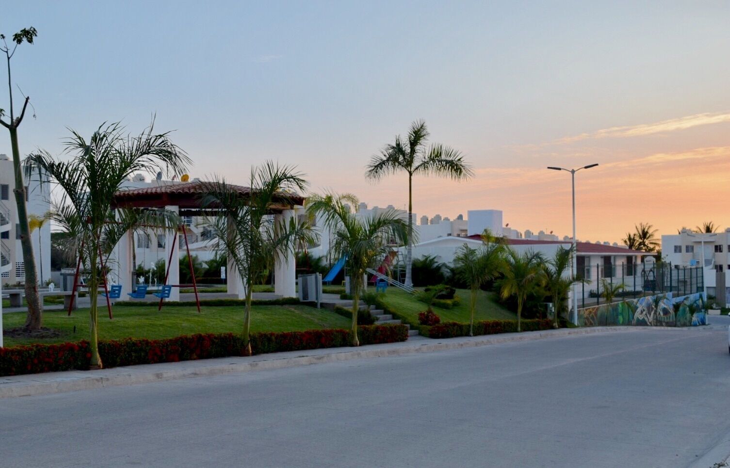 Enceinte de l’hébergement