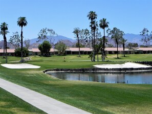 Enjoy a round of golf on our well-maintained fairway with scenic views of the surrounding mountains.