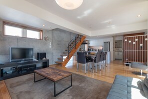 Villa, 3 Bedrooms | Living area | TV - Yuki Ten by H2 Life (Kutchan)