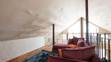 Chalet, 4 kamar tidur | Area keluarga | TV