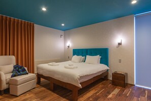 Chalet, 4 slaapkamers | 4 slaapkamers, een kluis op de kamer, een strijkplank/strijkijzer