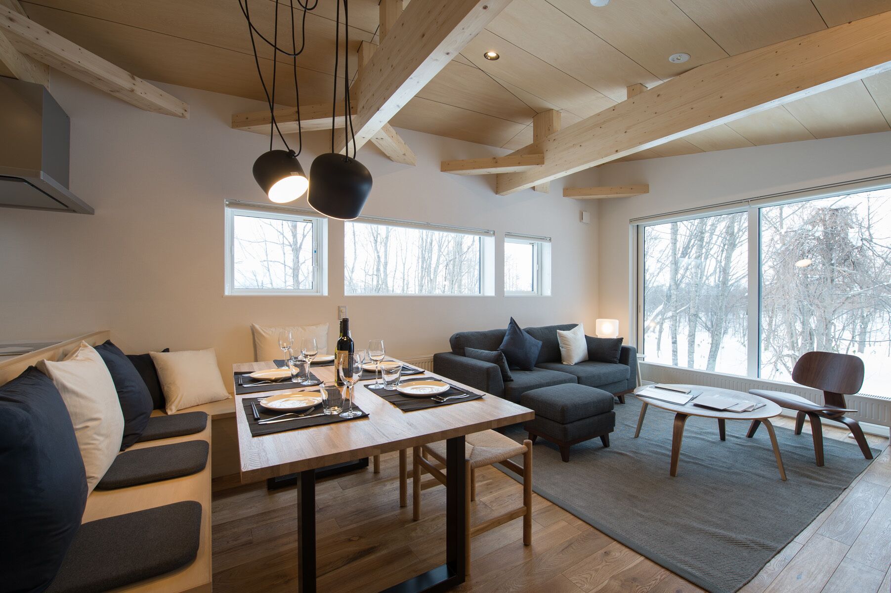 Cabin, 2 Bedrooms | Living area | TV