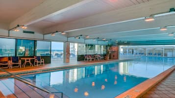 Indoor pool, a heated pool