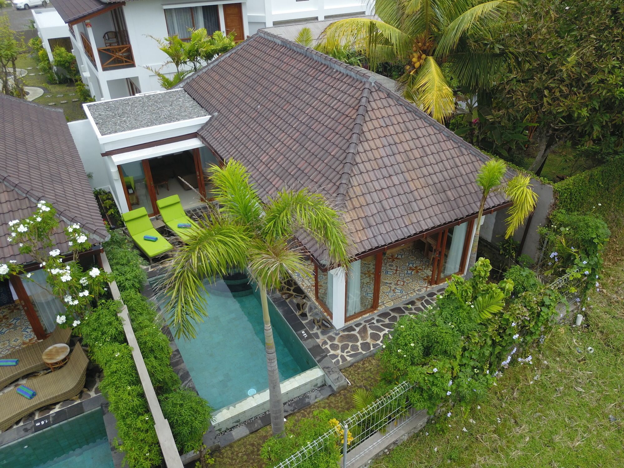 Exclusieve villa, 1 slaapkamer, privézwembad | Terras