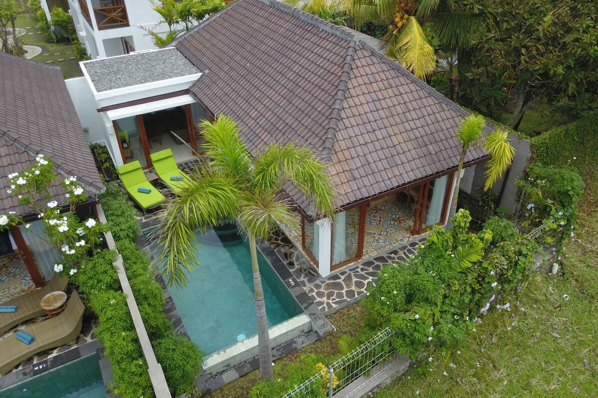 Villa – exclusive, 1 soverom, privat basseng | Terrasse/patio