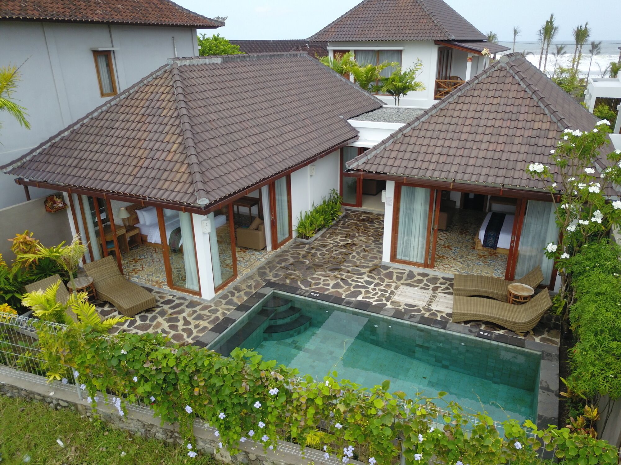 Exclusieve villa, 2 slaapkamers, privézwembad | Privézwembad