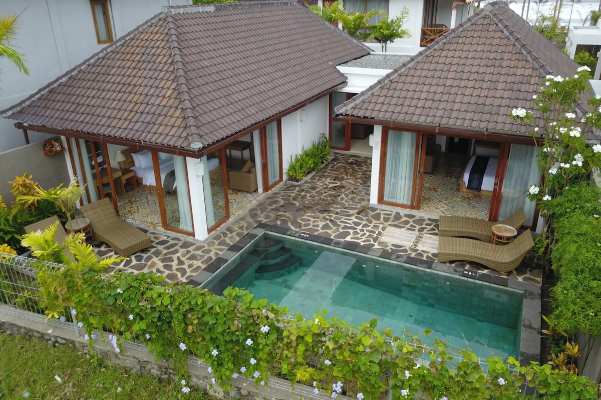 Exclusieve villa, 2 slaapkamers, privézwembad | Privézwembad