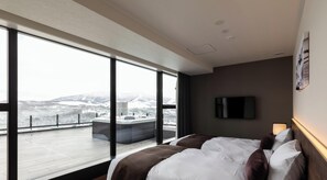 4 Bedroom Penthouse Residence | Private spa tub - The Vale Rusutsu (Rusutsu)