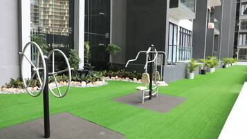 Área de juegos infantiles al aire libre