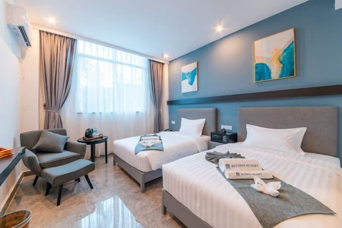 In-room safe, blackout drapes, soundproofing, free WiFi