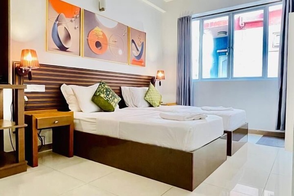 Deluxe Twin Room | Minibar, iron/ironing board, free WiFi, bed sheets