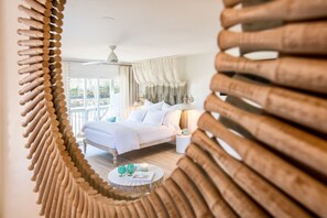 1 bedroom, desk, blackout curtains, iron/ironing board