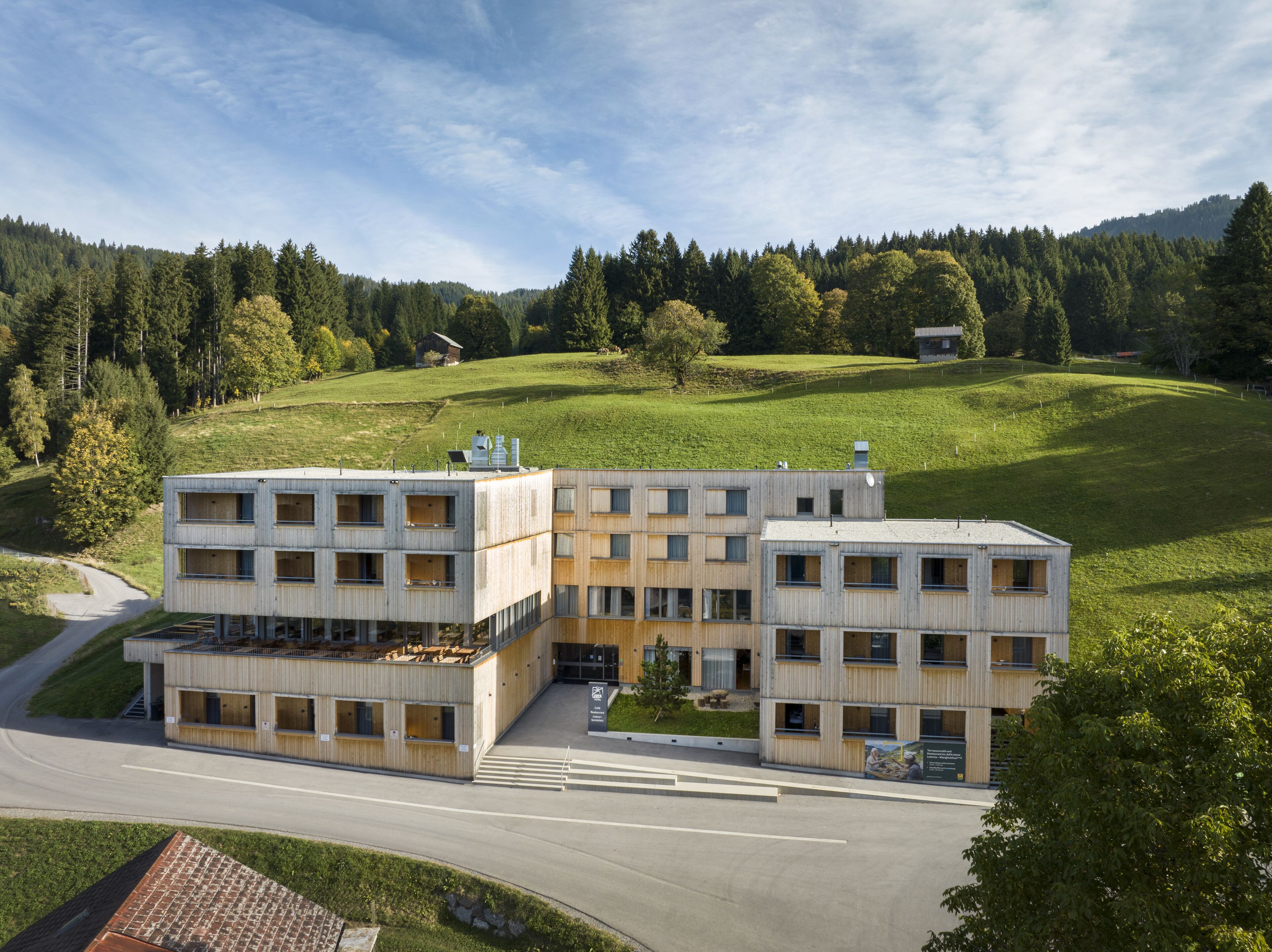 Fassade der Unterkunft