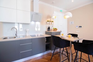 Apartment, 1 Bedroom | Private kitchen | Fridge, stovetop, coffee/tea maker, electric kettle - Apartments Babic (Rijeka)