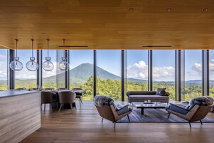 4 Bedroom Yotei Penthouse Residence | Living area | Flat-screen TV, heated floors