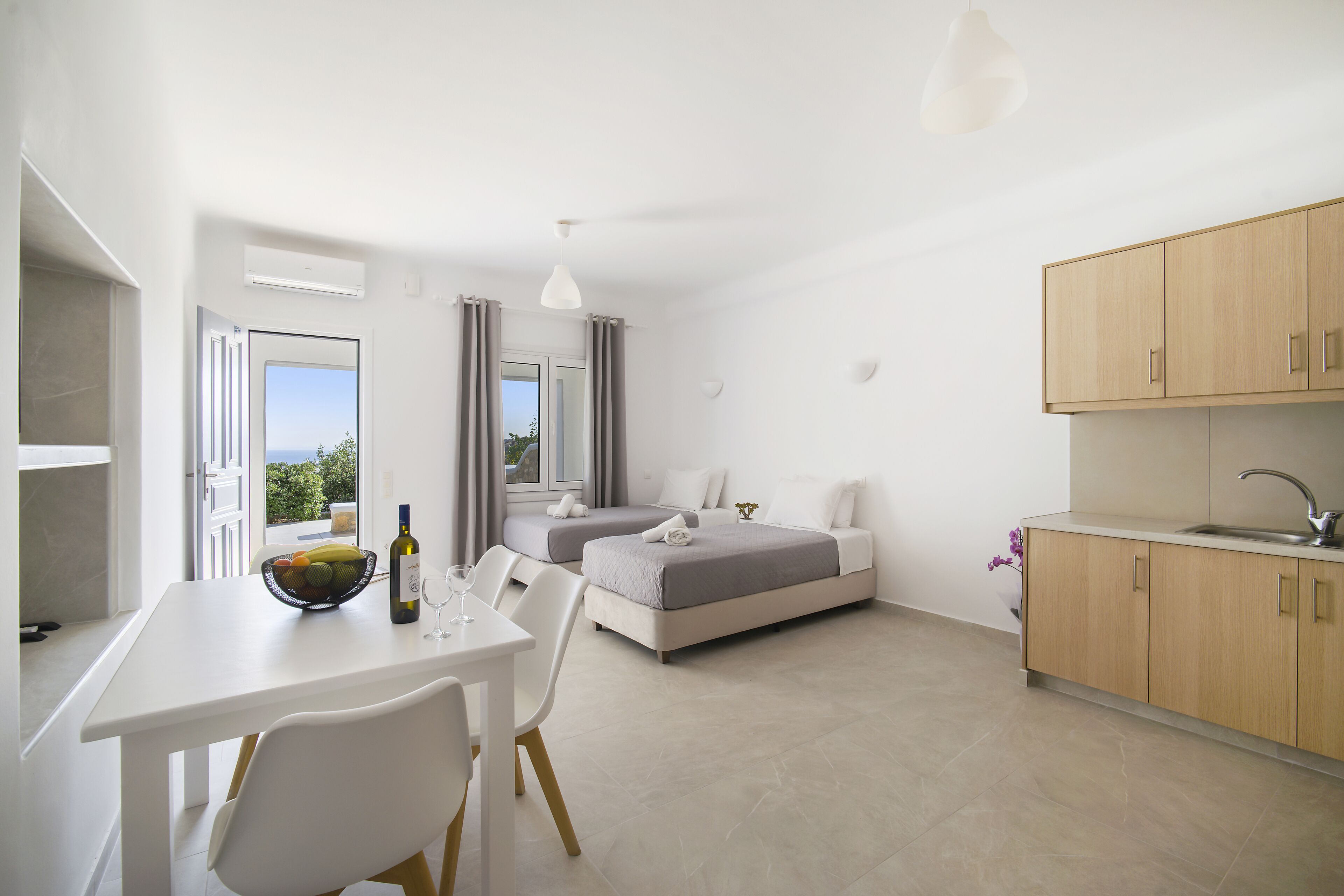 Apartamento, 1 quarto | Área de estar | TV de tela plana