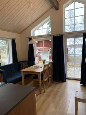 Stuga 4 Bäddar | Vardagsrum | Golvvärme