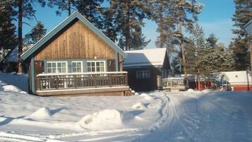 Façana frontal de l'allotjament
