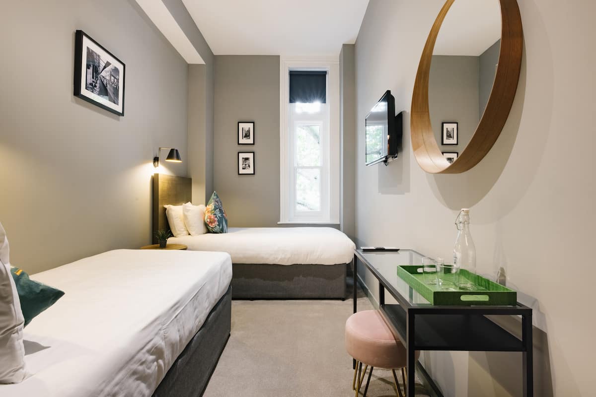 Twin kamer | 1 slaapkamer, gratis wifi, beddengoed