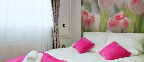 Wifi gratis y ropa de cama