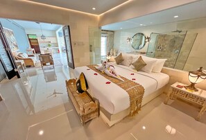 1 bedroom, in-room safe, WiFi, bed sheets - Modern Villa, Luxury with Private Pool @Nusa Dua (Jimbaran)