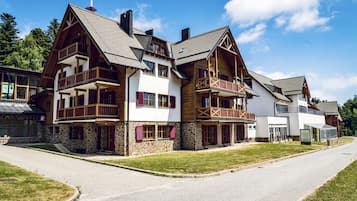 Fassade der Unterkunft