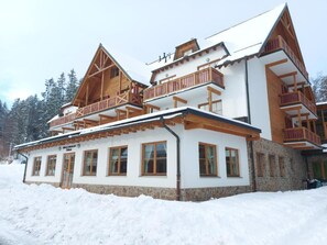 Façade de l’hébergement 