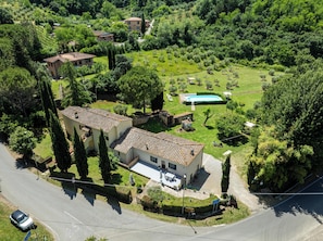 Exterior - Three-room country apartment with pool (Volterra)