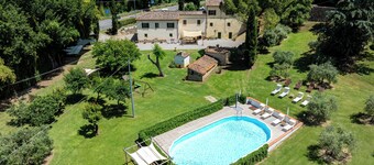Three-room country apartment with pool