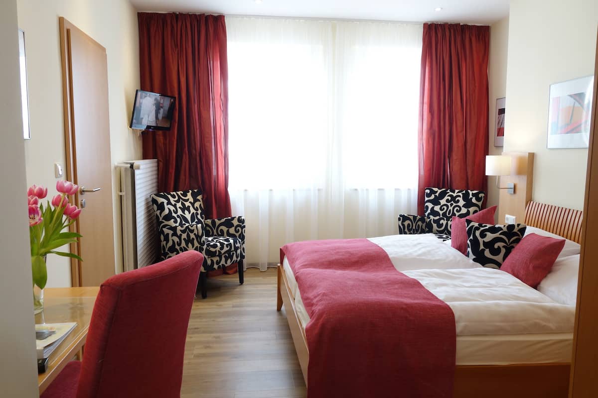 Chambre Double Premium | Minibar, décoration personnalisée, bureau, Wi-Fi gratuit