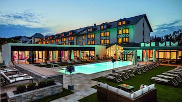 Front of property - evening/night