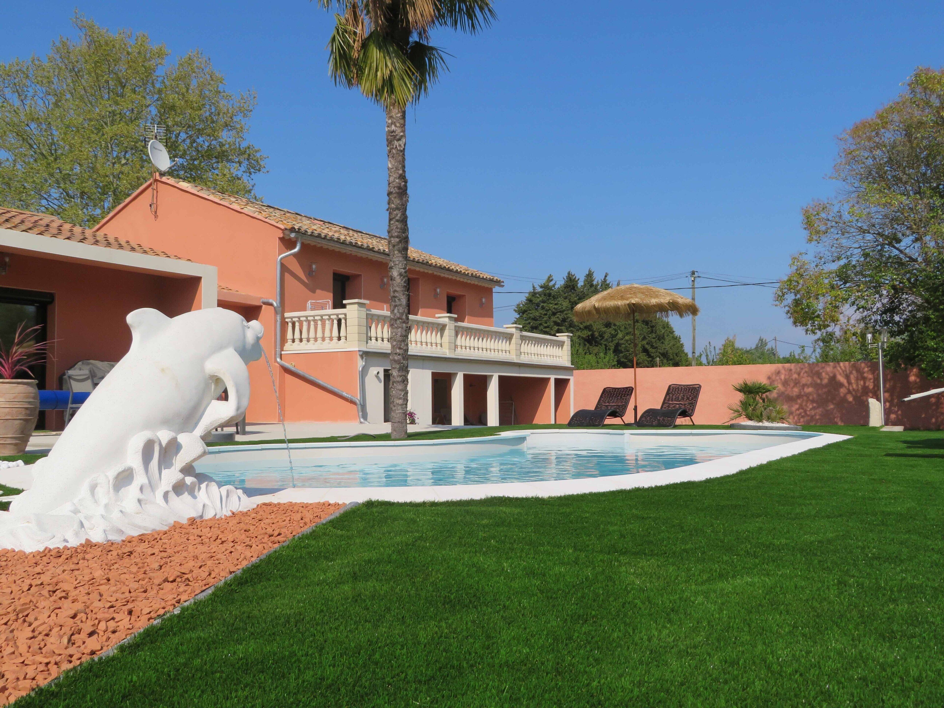 Alberca al aire libre 