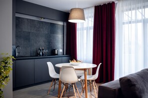 Deluxe-Apartment | Eigene Kochnische
