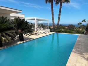 An infinity pool
