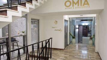 Interior entrance