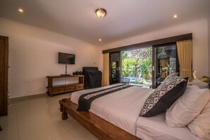 Villa, 2 Schlafzimmer | 2 Schlafzimmer, kostenloses WLAN, Bettwäsche