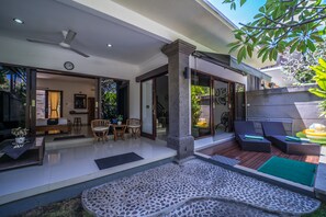 Fassade der Unterkunft