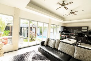 Villa, 2 Bedrooms | Living area - Villa Kelapa View (Kuta)
