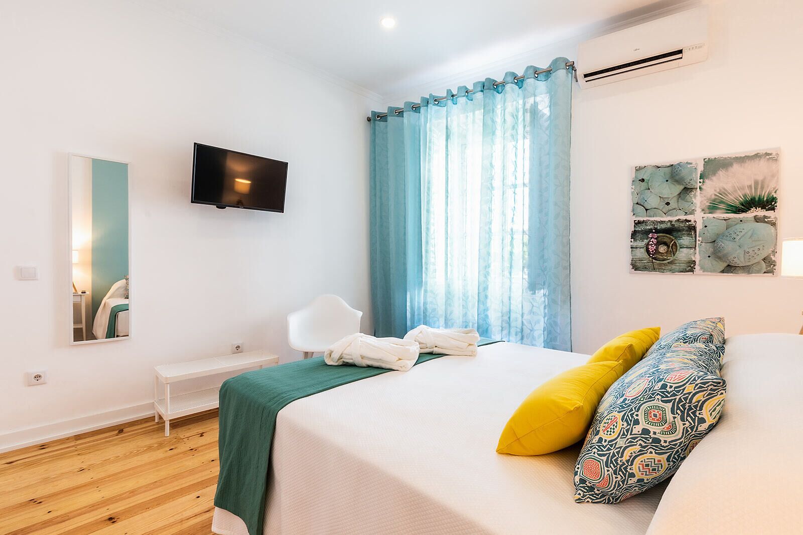 Comfort Double Room, Private Bathroom (not in the room) | Allergiatestatut vuodevaatteet