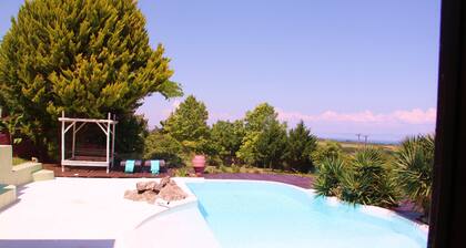 Villa Hacienda private pool and jacuzzi