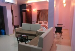 Sala de estar en el lobby