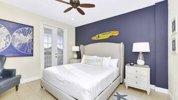 3 bedrooms, in-room safe, iron/ironing board, free WiFi